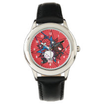 Kawaii Spider-Man, Ghost-Spider, & Miles Morales Wrist Watch