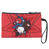 Kawaii Spider-Man, Ghost-Spider, & Miles Morales Wristlet