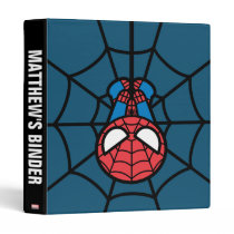 Kawaii Spider-Man Hanging Upside Down Binder