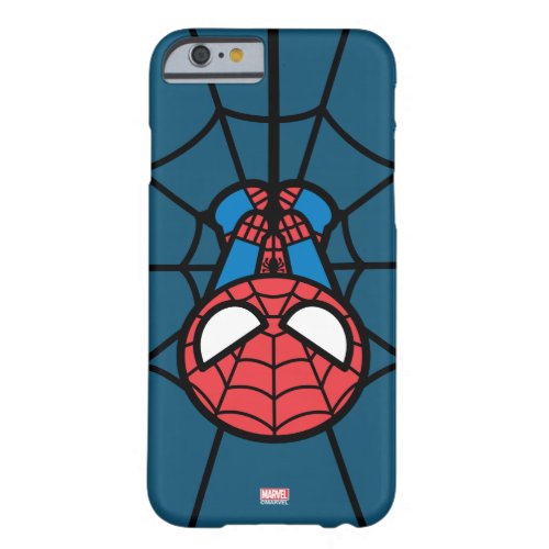 Kawaii Spider_Man Hanging Upside Down Barely There iPhone 6 Case