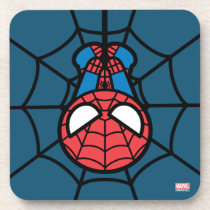 Kawaii Spider-Man Hanging Upside Down Coaster