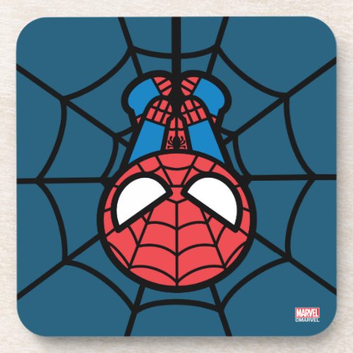 Kawaii Spider_Man Hanging Upside Down Coaster