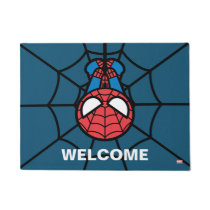 Kawaii Spider-Man Hanging Upside Down Doormat