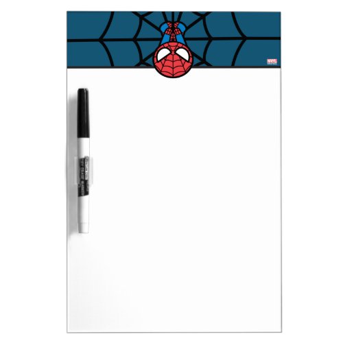 Kawaii Spider_Man Hanging Upside Down Dry Erase Board