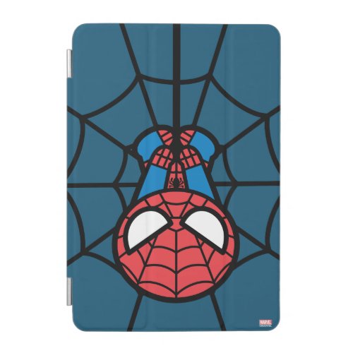 Kawaii Spider_Man Hanging Upside Down iPad Mini Cover