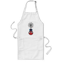 Kawaii Spider-Man Hanging Upside Down Long Apron