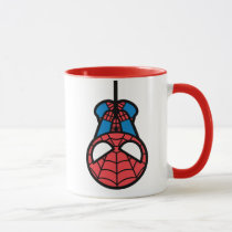 Kawaii Spider-Man Hanging Upside Down Mug