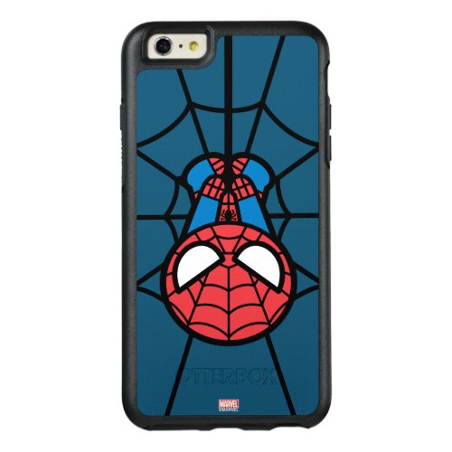 Kawaii Spider_Man Hanging Upside Down OtterBox iPhone 66s Plus Case