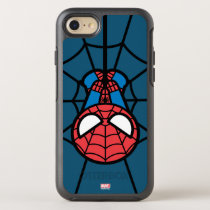 Kawaii Spider-Man Hanging Upside Down OtterBox Symmetry iPhone SE/8/7 Case