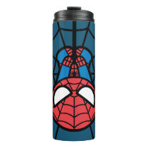 Kawaii Spider-Man Hanging Upside Down Thermal Tumbler