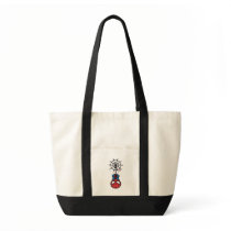 Kawaii Spider-Man Hanging Upside Down Tote Bag