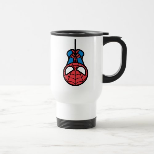 Kawaii Spider_Man Hanging Upside Down Travel Mug