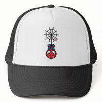 Kawaii Spider-Man Hanging Upside Down Trucker Hat