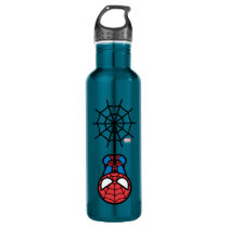 Kawaii Spider-Man Hanging Upside Down Water Bottle
