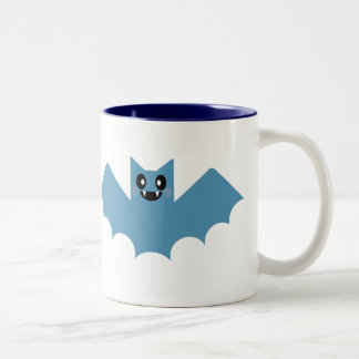 KAWAII SPOOKY BAT Two-Tone COFFEE MUG