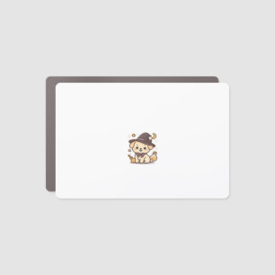 Kawaii Spooky Season Dog � Halloween Pup Classic T Car Magnet