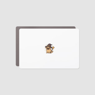 Kawaii Spooky Season Dog � Halloween Pup Classic T Car Magnet