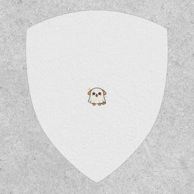 Kawaii Spooky Season Dog � Halloween Pup Classic T Patch (Front)