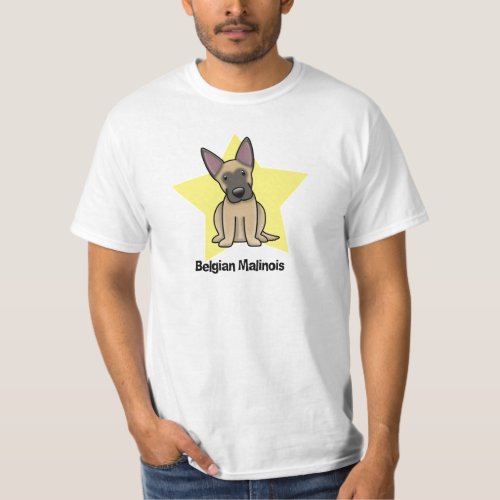 Kawaii Star Belgian Malinois T_Shirt