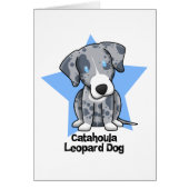 Kawaii Star Catahoula Leopard Dog (Front)