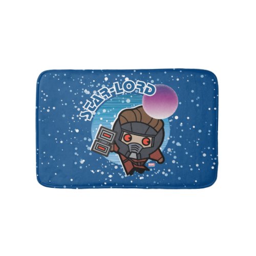 Kawaii Star_Lord In Space Bathroom Mat