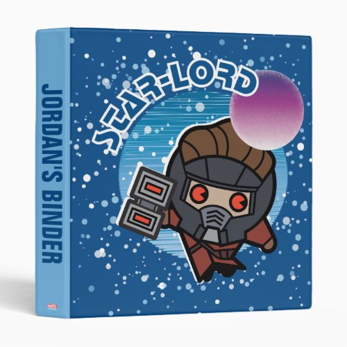 Kawaii Star_Lord In Space Binder