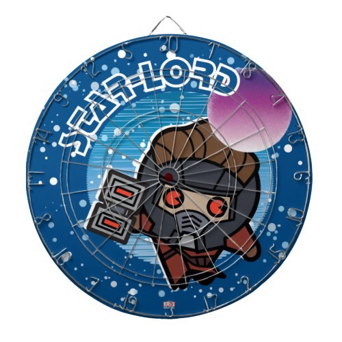 Kawaii Star_Lord In Space Dartboard With Darts