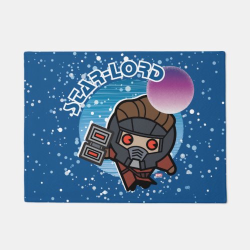 Kawaii Star_Lord In Space Doormat