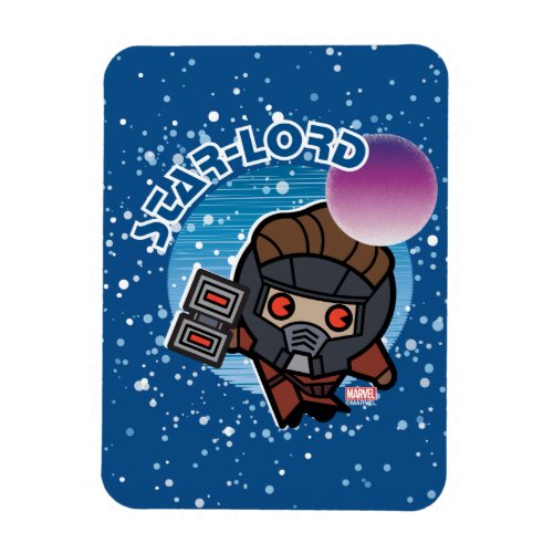 Kawaii Star_Lord In Space Magnet