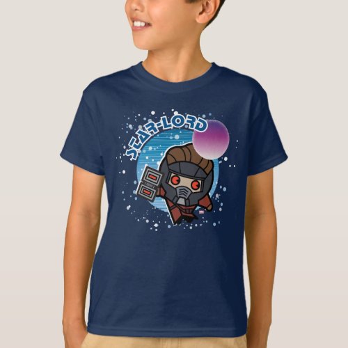 Kawaii Star_Lord In Space T_Shirt