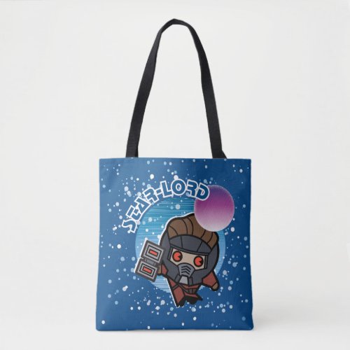 Kawaii Star_Lord In Space Tote Bag