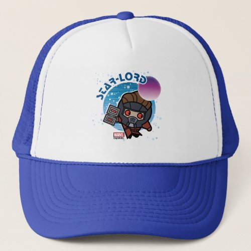 Kawaii Star_Lord In Space Trucker Hat