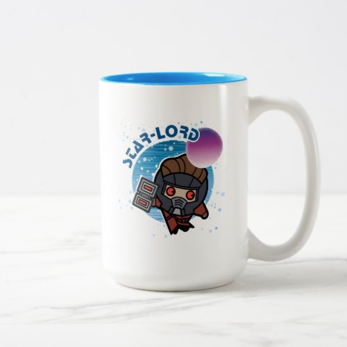 Kawaii Star_Lord In Space Two_Tone Coffee Mug