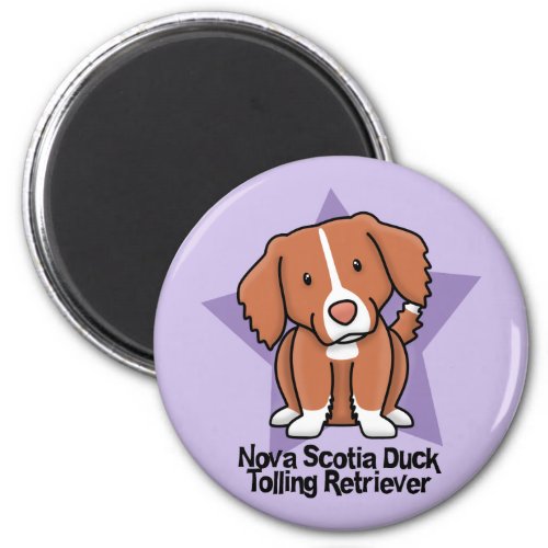 Kawaii Star Nova Scotia Duck Tolling Retriever Magnet