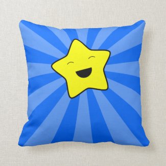 Kawaii Star Pillow
