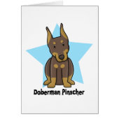 Kawaii Star Red Doberman Pinscher (Front)