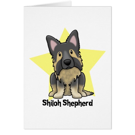 Kawaii Star Shiloh Shepherd Cards (Front)