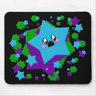KAWAII STARS COSMIC BURST MOUSE PAD