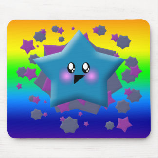 KAWAII STARS COSMIC BURST MOUSE PAD