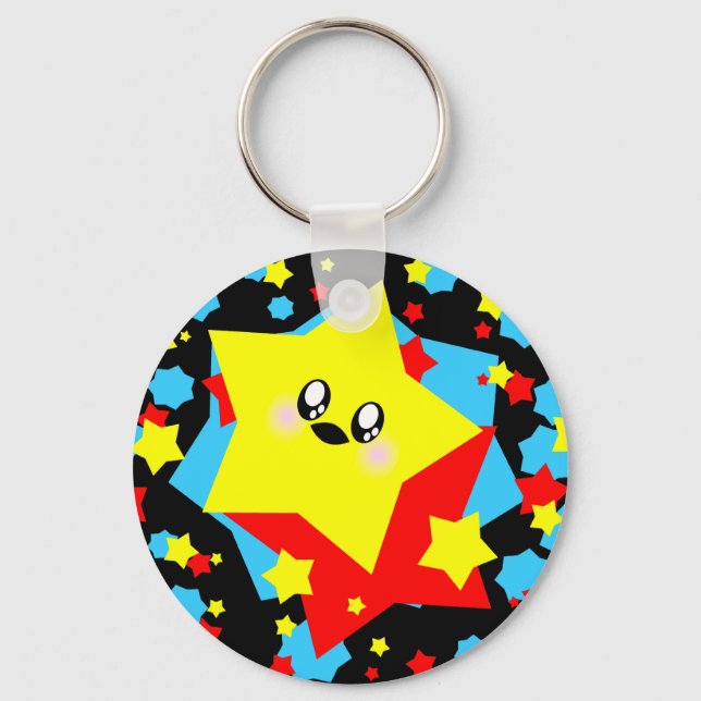 KAWAII STARS COSMIC BUZZ KEYCHAIN (Front)
