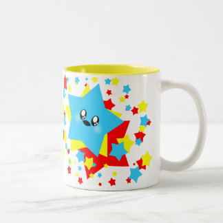 KAWAII STARS COSMIC BUZZ Two-Tone COFFEE MUG