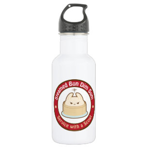 Kawaii Steamed Bun Dim Sum Stainless Steel Water Bottle