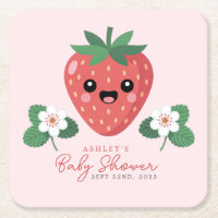 Kawaii Strawberry Baby Shower