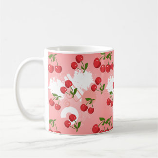 kawaii strawberry milkshake coffee mug