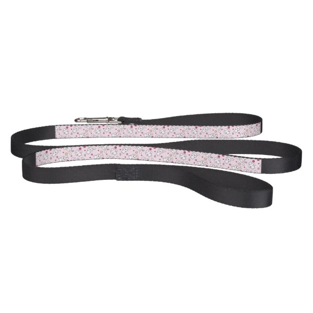 kawaii stripes pattern pet leash (Full)