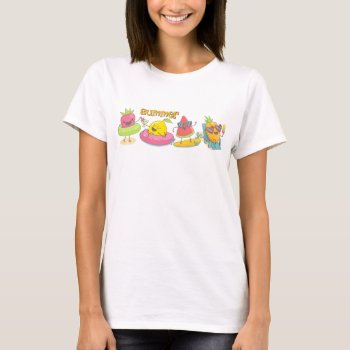 Kawaii Summer Fruit T-shirt by StargazerDesigns at Zazzle