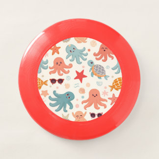 Kawaii Summer Sea Creatures Wham-O Frisbee