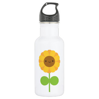 Kawaii Sunflower Stainless Steel Water Bottle