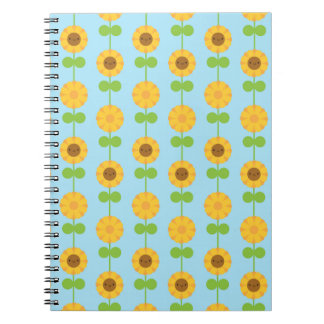Kawaii Sunflowers Notebook
