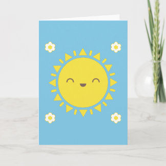 Kawaii Sunny Days Card